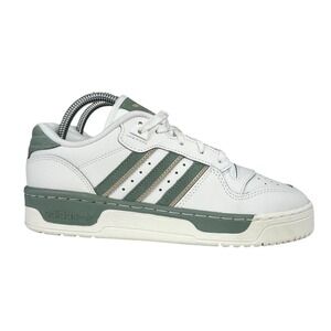 Adidas Originals Rivalry Low Womens 7 White Retro Basketball Inspired Sneakers
